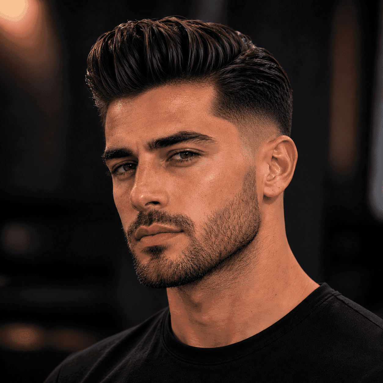 Modern Pompadour Fade
